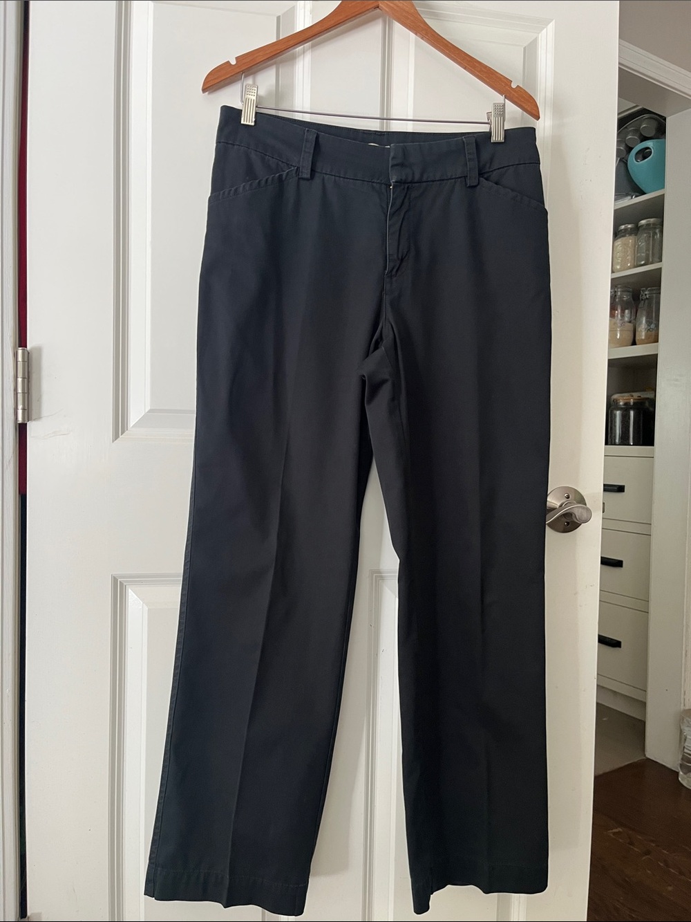 Vintage Lee Relaxed Straight Leg Pants Size 10 Chinos below waist Casual